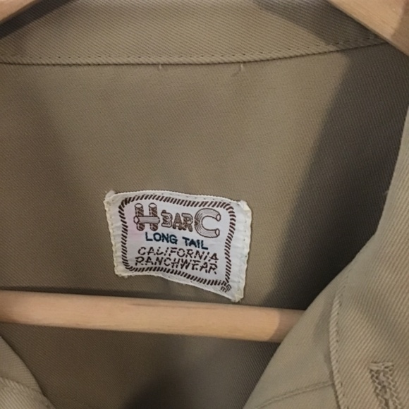 H Bar C retro pearl snap cowboy shirt - Picture 2 of 9